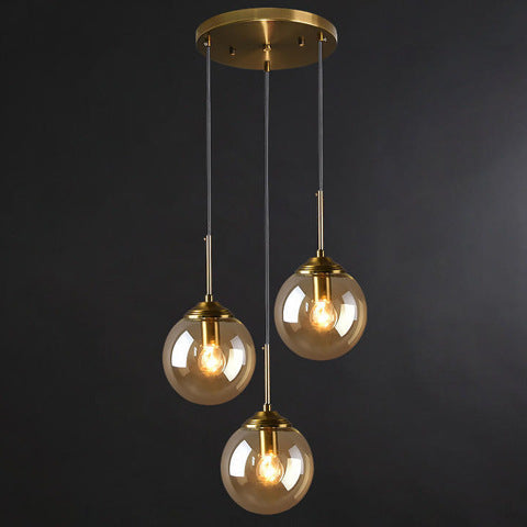 Industrial Glass Pendant Light-Lighting > Pendant Lights-casanuva-casanuva