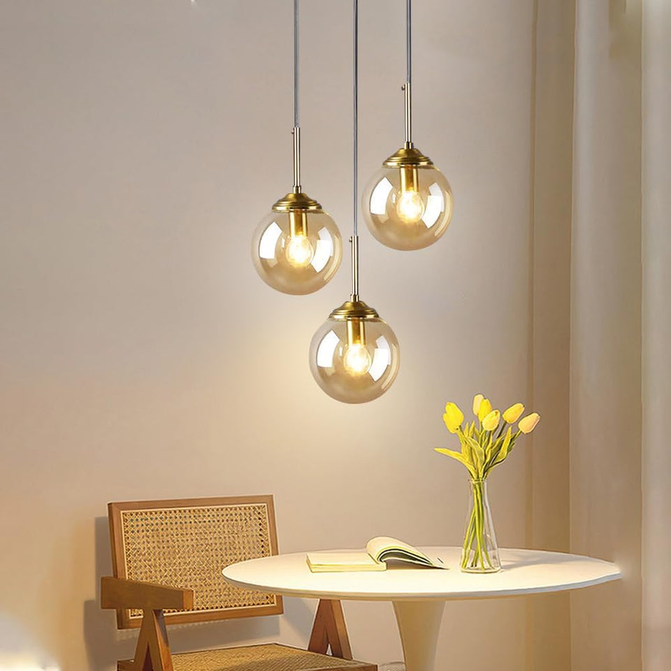 Industrial Glass Pendant Light-Lighting > Pendant Lights-casanuva-casanuva