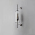 Industrial Glass Shade Wall Sconce Lamp with Iron Finish for Bedroom-Lighting > Wall Lights-casanuva-casanuva