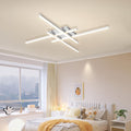 Industrial Iron Semi Flush LED Ceiling Light-Lighting > Ceiling Lights-casanuva-casanuva