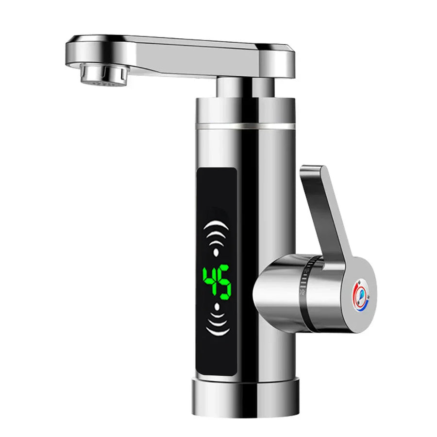 Instant Hot Water Kitchen Faucet 3000W Stainless Steel 360° Swivel-Kitchen & Dining > Kitchen Faucets-casanuva-casanuva