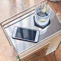Iron Side Table Minimalist Design-Furniture > Side Tables-casanuva-casanuva