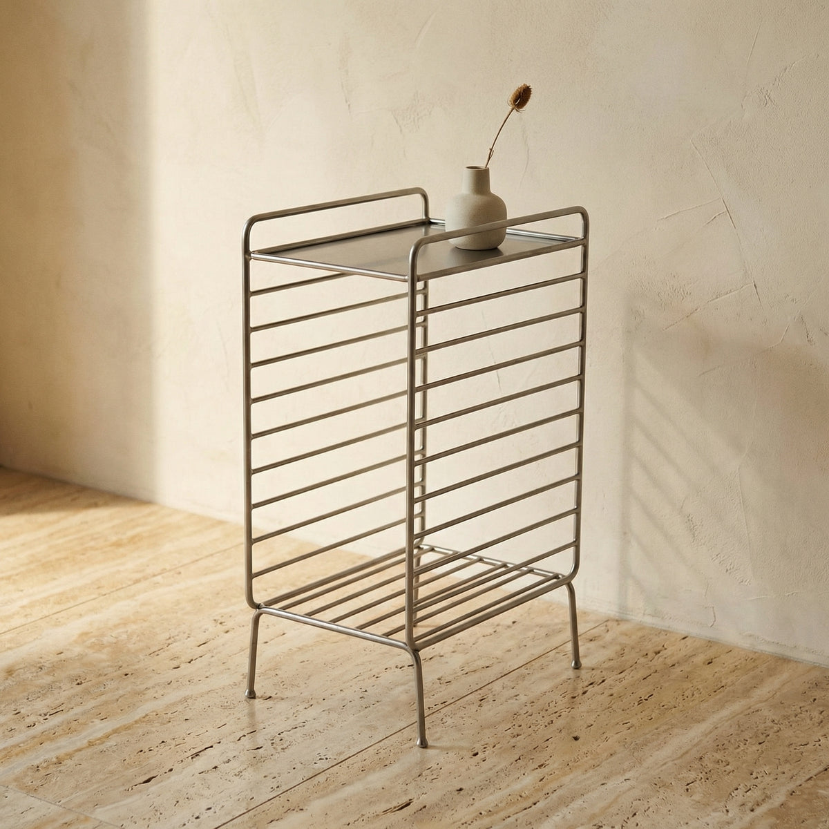 Iron Side Table Minimalist Design-Furniture > Side Tables-casanuva-casanuva