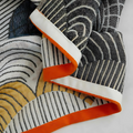 Jacquard Cotton Bath Towel with Shell Print-Bedding & Bath > Bath Towels-casanuva-casanuva