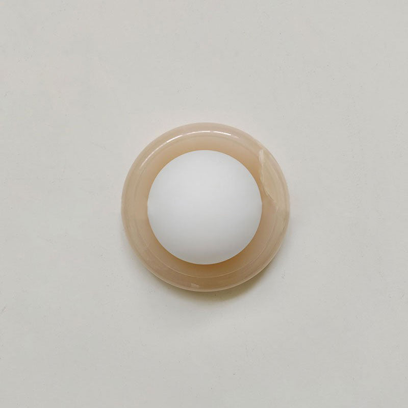 Jade Wall Lamp LED-Lighting > Wall Lights-casanuva-14cmx14cm-Pink-casanuva