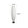 Japandi Vloerlamp met Papieren Kap-Lighting > Floor Lamps-casanuva-casanuva