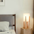 Japandi Wooden Floor Lamp-Lighting > Floor Lamps-casanuva-casanuva