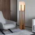 Japandi Wooden Floor Lamp-Lighting > Floor Lamps-casanuva-casanuva