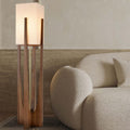 Japandi Wooden Floor Lamp-Lighting > Floor Lamps-casanuva-casanuva