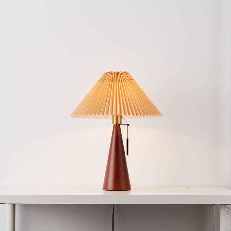 Japandi Wooden Table Lamp-Lighting > Table Lamps-casanuva-casanuva
