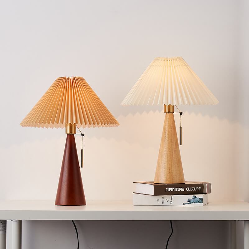 Japandi Wooden Table Lamp-Lighting > Table Lamps-casanuva-casanuva