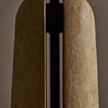 Japanese Iron Marble Mushroom Table Lamp 1-Light for Bedroom-Lighting > Table Lamps-casanuva-casanuva