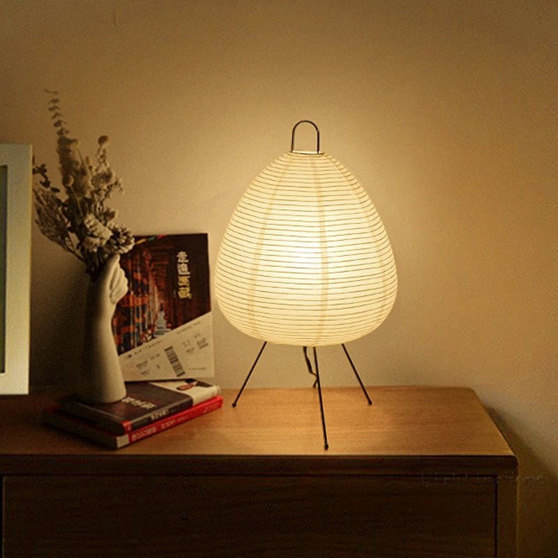 Japanese Paper LED Table Lamp-Lighting > Table Lamps-casanuva-casanuva