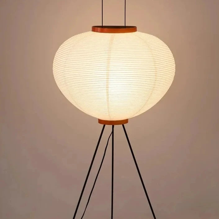 Japanese Rice Paper Lamp Minimalist Design-Lighting > Table Lamps-casanuva-casanuva