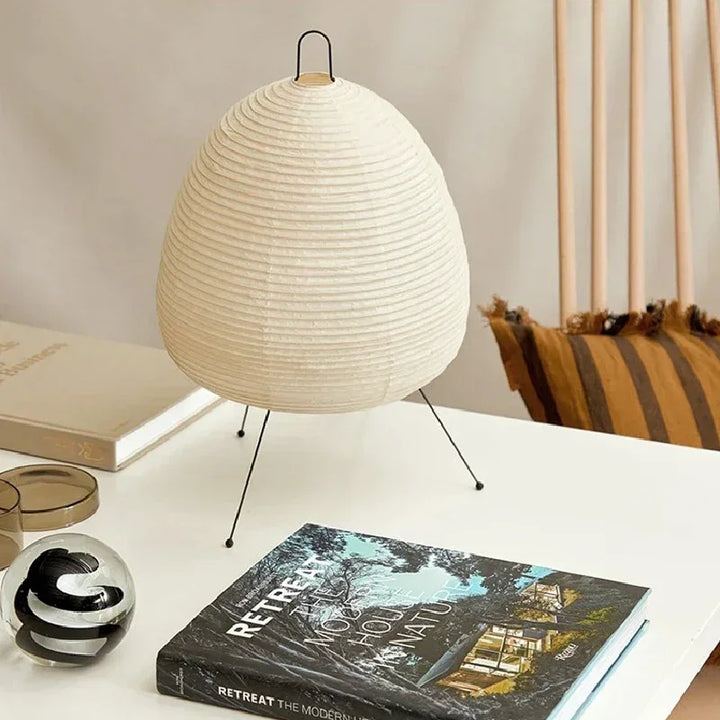Japanese Rice Paper Lamp Minimalist Design-Lighting > Table Lamps-casanuva-Table Lamp-casanuva