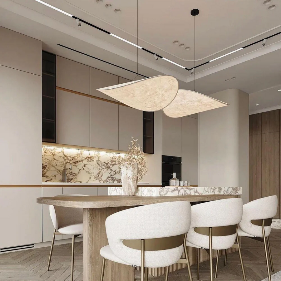 Japanese Silk Chandelier-Lighting > Chandeliers & Pendant Lights-casanuva-casanuva