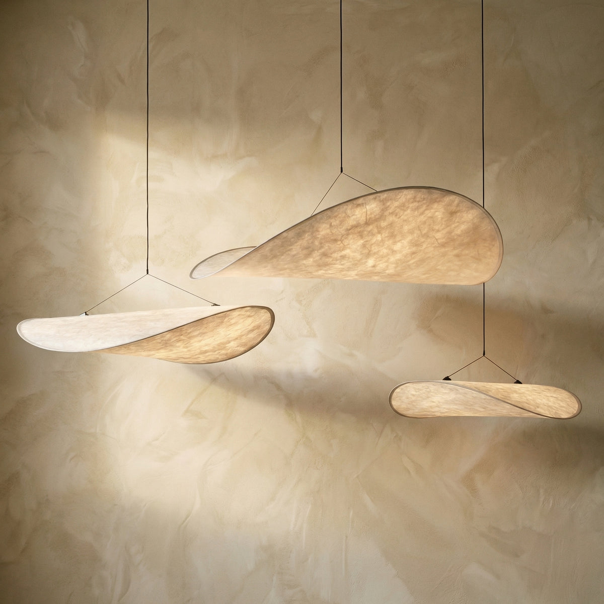 Japanese Silk Chandelier-Lighting > Chandeliers & Pendant Lights-casanuva-casanuva