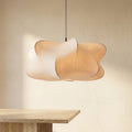 Japanese Silk Wabi Sabi Chandelier Light Fixture-Lighting > Chandeliers & Pendant Lights-casanuva-casanuva