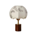 Japanese Wood Table Lamp with Cloth Shade-Lighting > Table Lamps-casanuva-A-EU Plug-casanuva