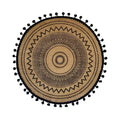 Jute Boho Anti Slip Placemat Set Rustic Design-Kitchen & Dining > Placemats-casanuva-F-casanuva