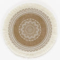 Jute Boho Anti Slip Placemat Set Rustic Design-Kitchen & Dining > Placemats-casanuva-G-casanuva