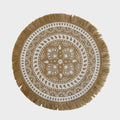 Jute Boho Anti Slip Placemat Set Rustic Design-Kitchen & Dining > Placemats-casanuva-I-casanuva
