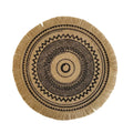 Jute Boho Anti Slip Placemat Set Rustic Design-Kitchen & Dining > Placemats-casanuva-K-casanuva
