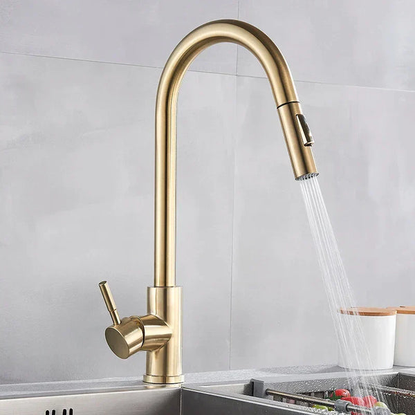 Kitchen Faucet 360 Degree Swivel Single Lever Mixer-Kitchen & Dining > Kitchen Faucets-casanuva-casanuva
