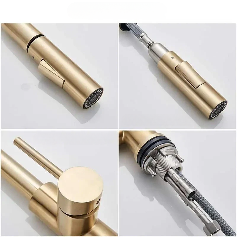 Kitchen Faucet 360 Degree Swivel Single Lever Mixer-Kitchen & Dining > Kitchen Faucets-casanuva-casanuva