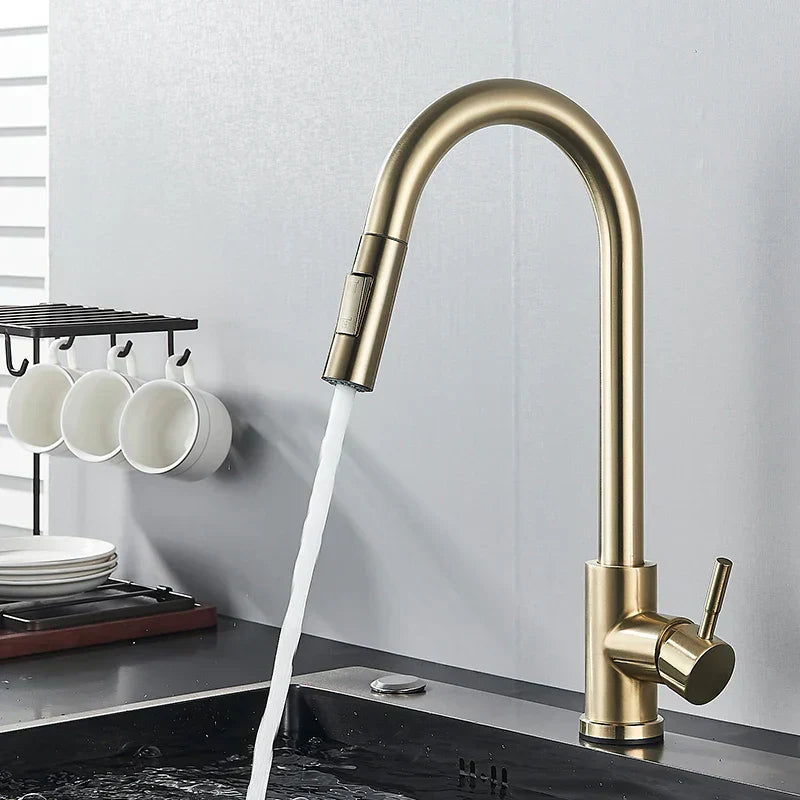 Kitchen Faucet 360 Degree Swivel Single Lever Mixer-Kitchen & Dining > Kitchen Faucets-casanuva-casanuva