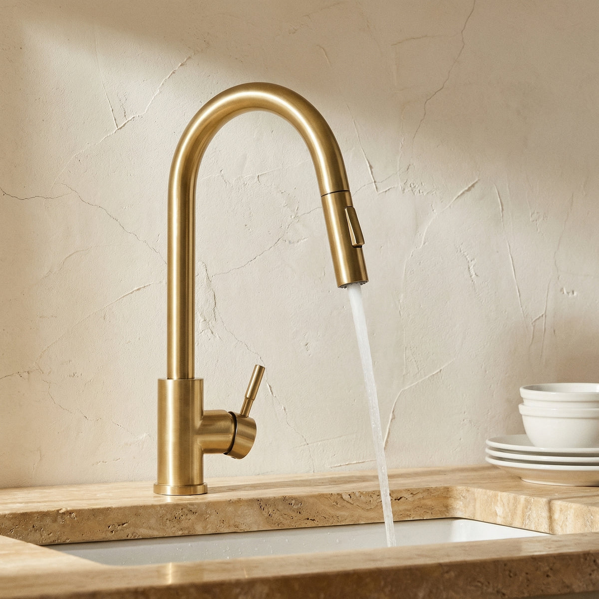 Kitchen Faucet 360 Degree Swivel Single Lever Mixer-Kitchen & Dining > Kitchen Faucets-casanuva-casanuva