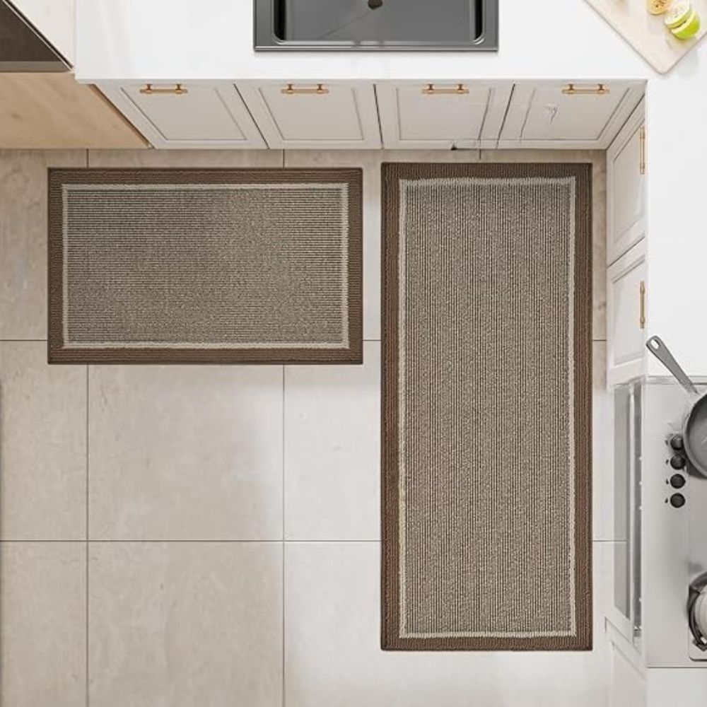 Kitchen Mats Anti Slip Washable Strata Elegance Design-Kitchen & Dining > Kitchen Mats-casanuva-casanuva