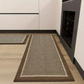 Kitchen Mats Anti Slip Washable Strata Elegance Design-Kitchen & Dining > Kitchen Mats-casanuva-Mocha-20"x32"-casanuva