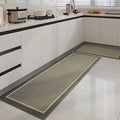 Kitchen Mats Anti Slip Washable Strata Elegance Design-Kitchen & Dining > Kitchen Mats-casanuva-Stone Mist-20"x32"-casanuva