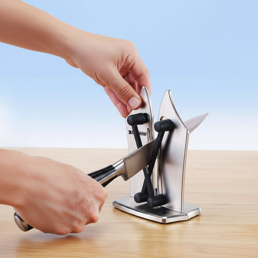 Knife Sharpener Precision Tool for Effortless Blade Maintenance-Kitchen & Dining > Cooking Utensils-casanuva-casanuva