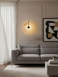 LED Alabaster Wall Lamp-Lighting > Wall Lights-casanuva-casanuva