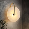 LED Alabaster Wall Lamp-Lighting > Wall Lights-casanuva-casanuva