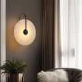 LED Alabaster Wall Lamp-Lighting > Wall Lights-casanuva-casanuva