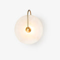 LED Alabaster Wall Lamp-Lighting > Wall Lights-casanuva-casanuva