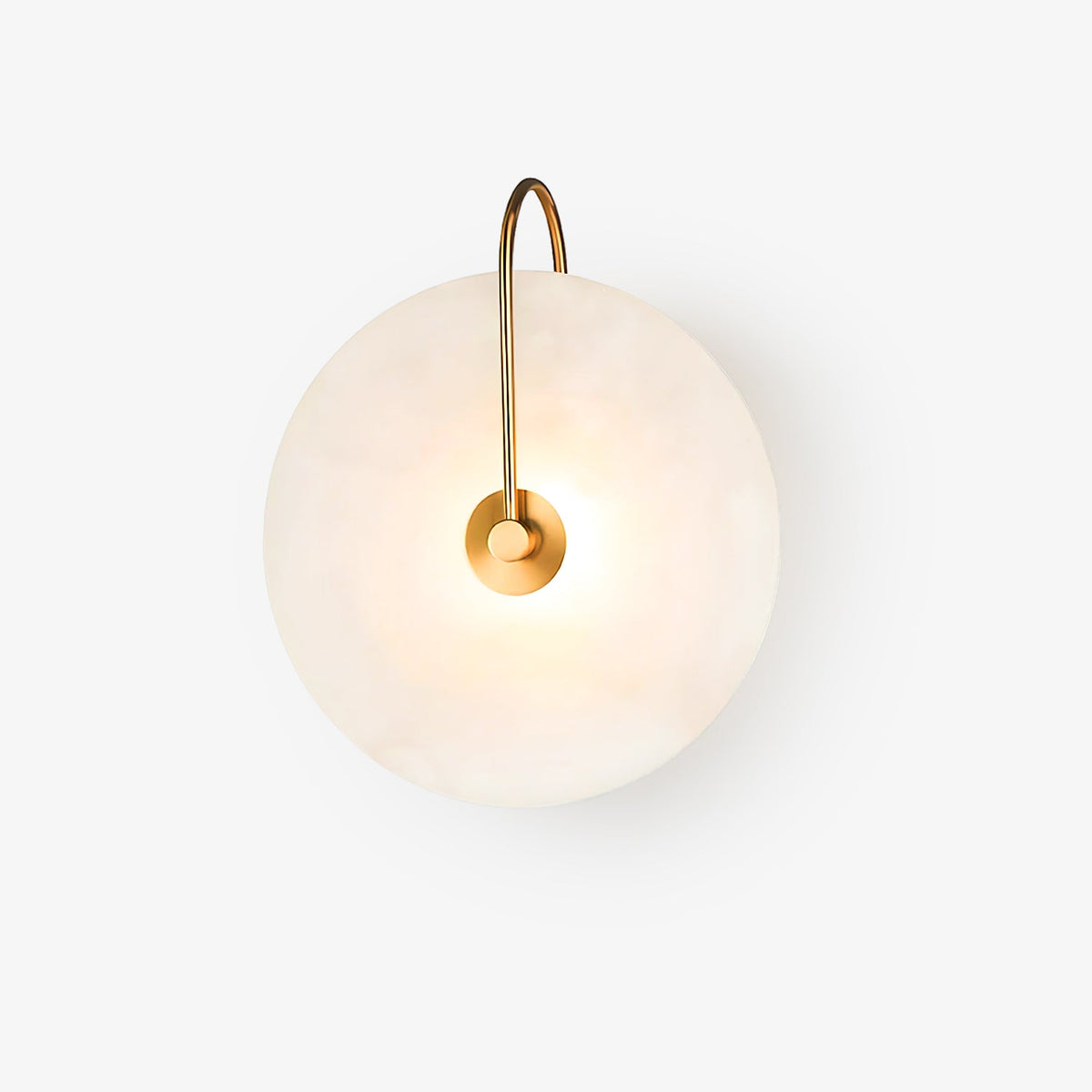 LED Alabaster Wall Lamp-Lighting > Wall Lights-casanuva-casanuva