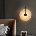 LED Alabaster Wall Lamp-Lighting > Wall Lights-casanuva-casanuva