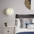 LED Alabaster Wall Lamp-Lighting > Wall Lights-casanuva-casanuva