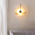 LED Alabaster Wall Lamp-Lighting > Wall Lights-casanuva-casanuva