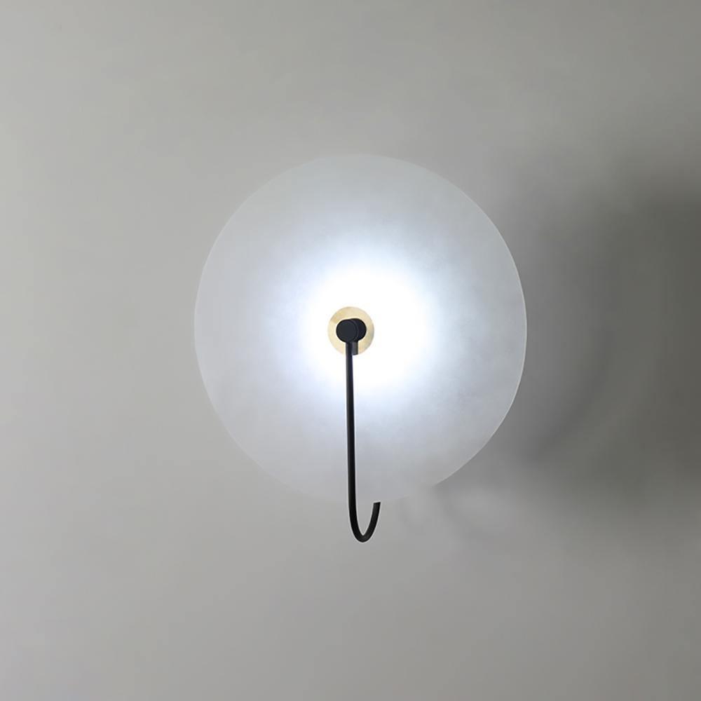 LED Alabaster Wall Lamp-Lighting > Wall Lights-casanuva-casanuva