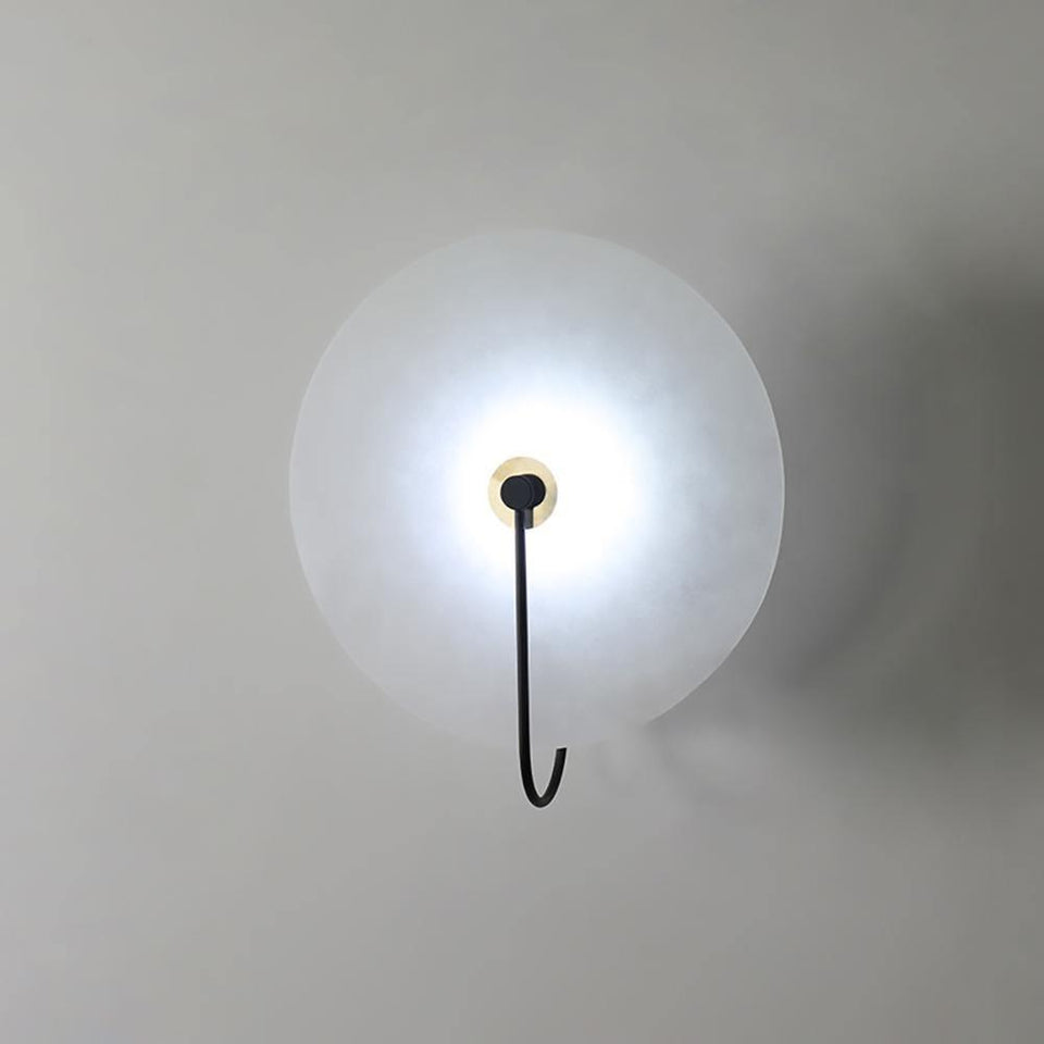 LED Alabaster Wall Lamp-Lighting > Wall Lights-casanuva-casanuva