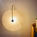 LED Alabaster Wall Lamp-Lighting > Wall Lights-casanuva-casanuva