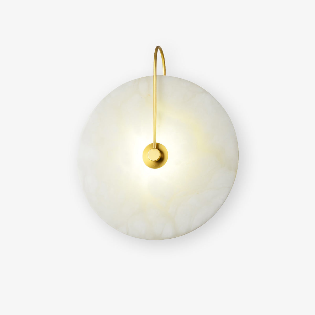 LED Alabaster Wall Lamp-Lighting > Wall Lights-casanuva-casanuva