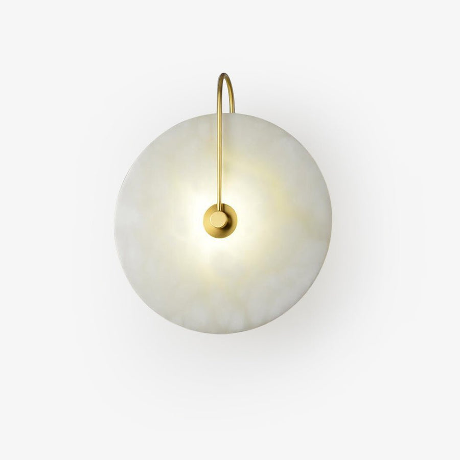 LED Alabaster Wall Lamp-Lighting > Wall Lights-casanuva-casanuva