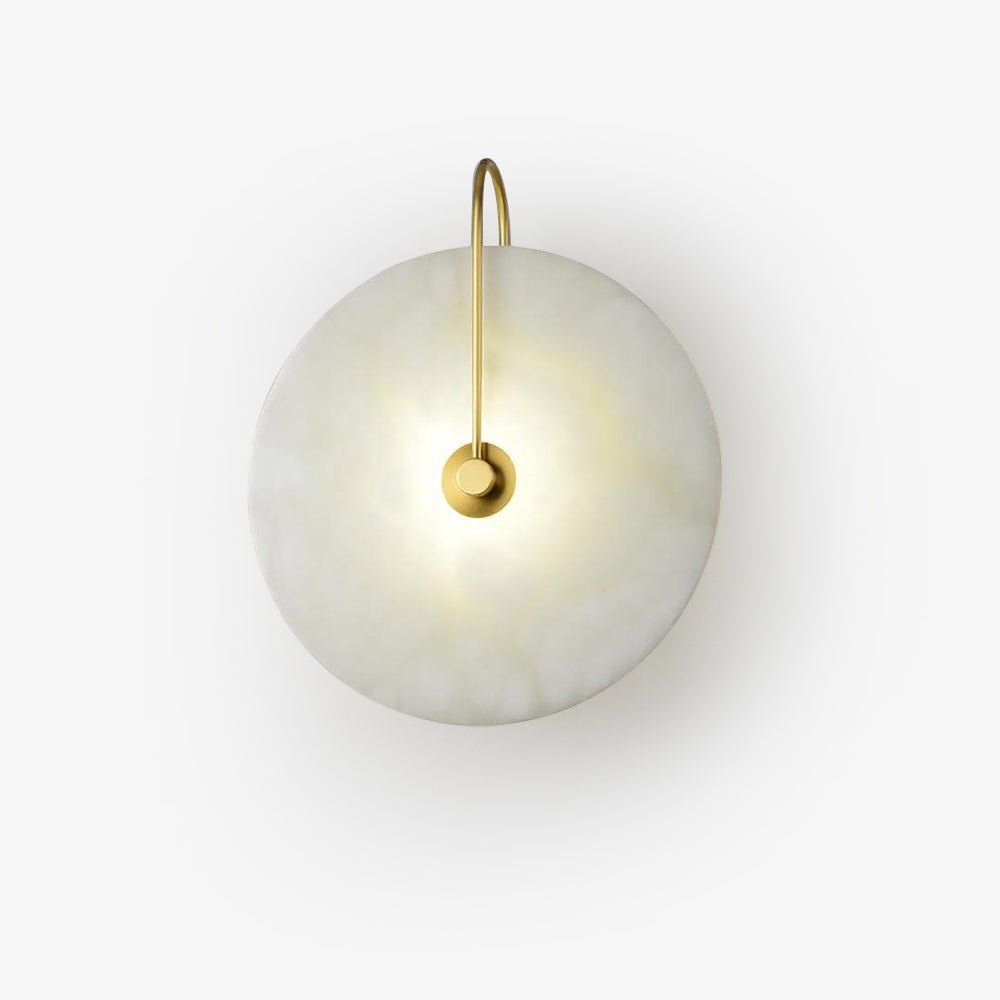 LED Alabaster Wall Lamp-Lighting > Wall Lights-casanuva-casanuva