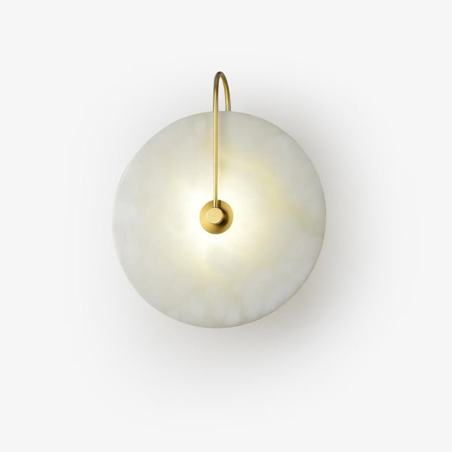 LED Alabaster Wall Lamp-Lighting > Wall Lights-casanuva-casanuva